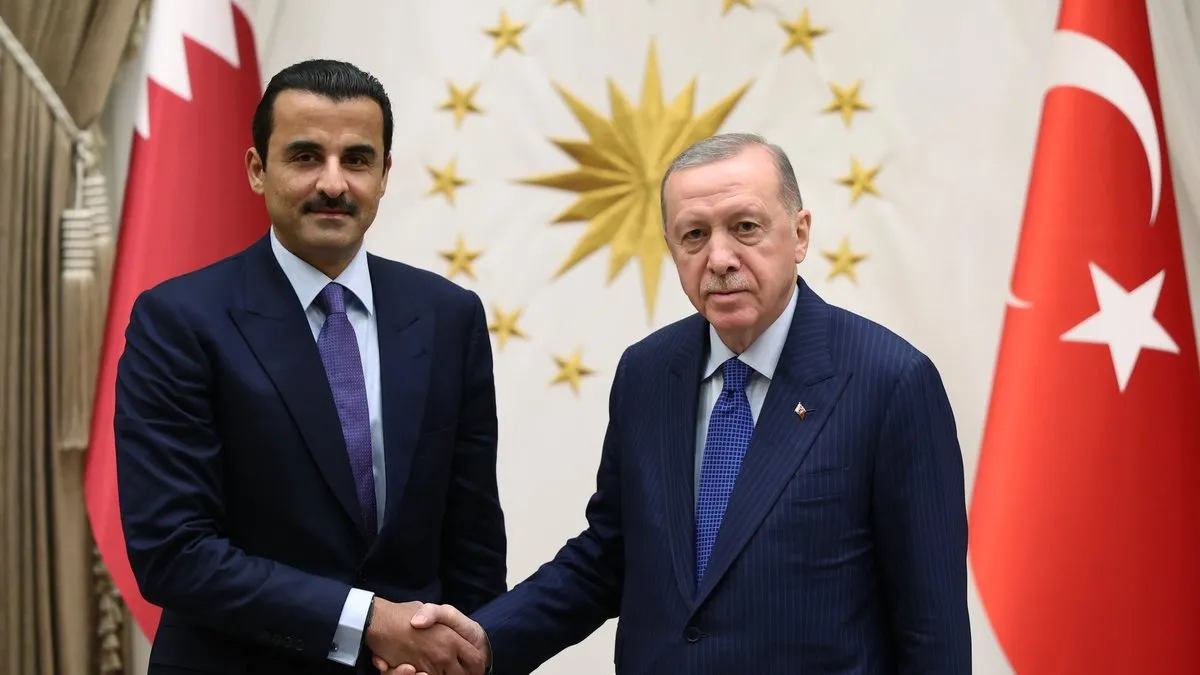 SON DAKİKA | Başkan Erdoğan, Katar Emiri ile Külliye’de görüştü: Suriye’deki istikrarsızlık son bulmalı