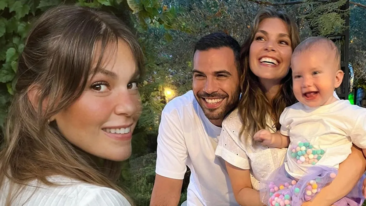 Mutlu aile tablosu içleri ısıttı!  Aslı Enver ve eşi Berkin Gökbudak yeni yıla böyle girdi…