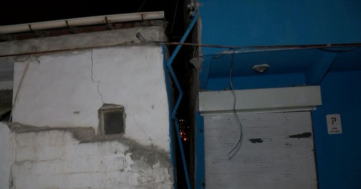 İnşaatın ardından mahallede toprak kaydı