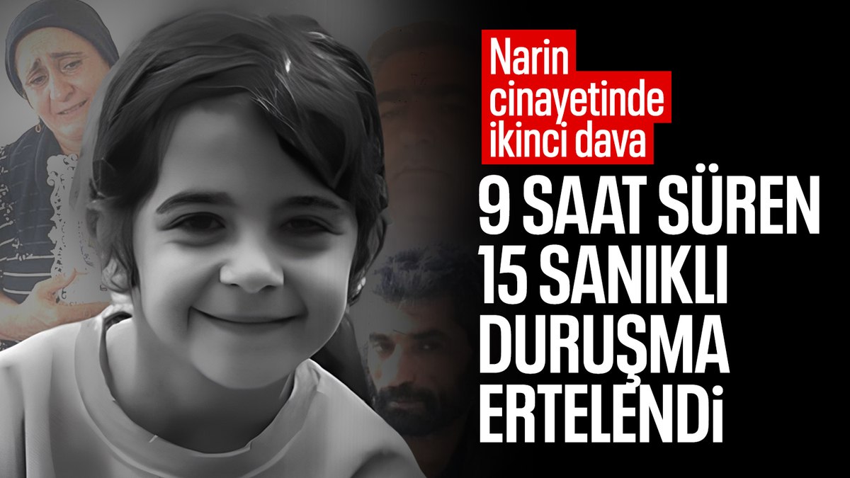 Narin Güran cinayeti 2’inci davası ertelendi